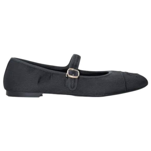 Chanel Black Mary Jane ballet flats - size EU 39.5 / 40 - Picture 5 of 6